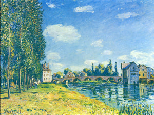 The straw Rent - Alfred Sisley