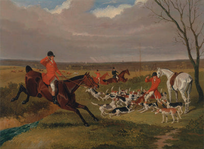 The Suffolk Hunt - The Death in dining room