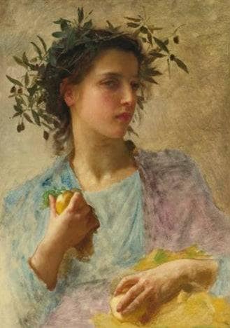 The Summer by William-Adolphe Bouguereau — hand-painted portrait oil painting reproduction on canvas