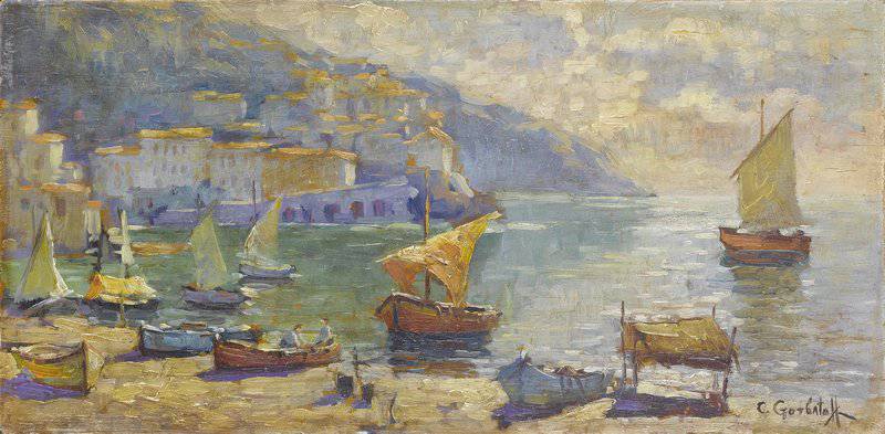 The Sunlit Harbor