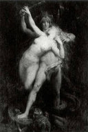 The Suppliant by Diogène Maillart — hand-painted portrait oil painting reproduction on canvas