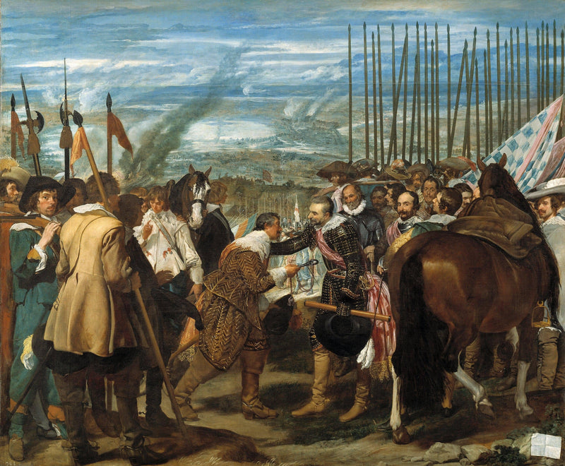 The Surrender of Breda on gallery wrap