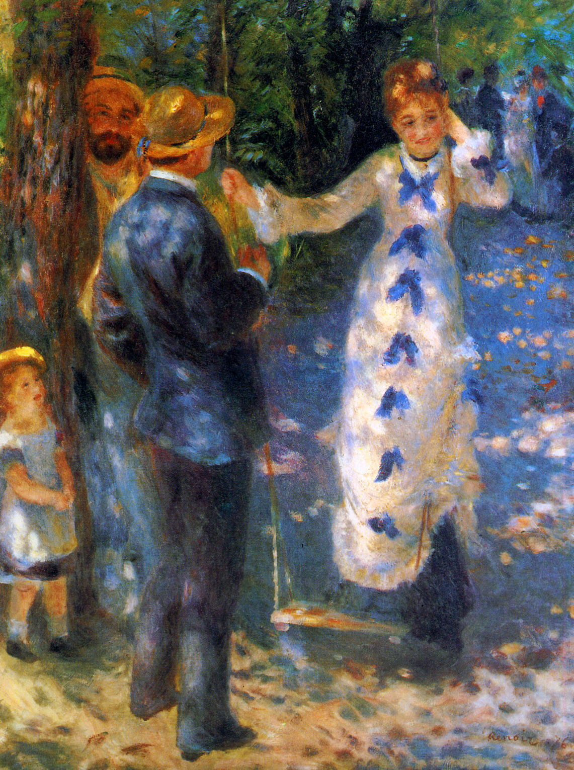 The Swing (La Balançoire) - Pierre-Auguste Renoir