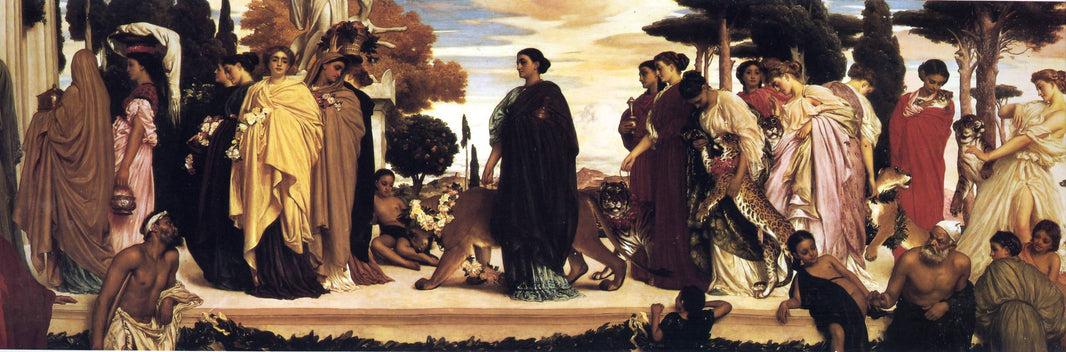 The Syracusan Bride by Frederic Leighton, hand-painted portrait oil painting reproduction on canvas