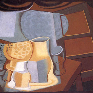 The Table in Front of the Window by Juan Gris — Oil Painting Reproduction