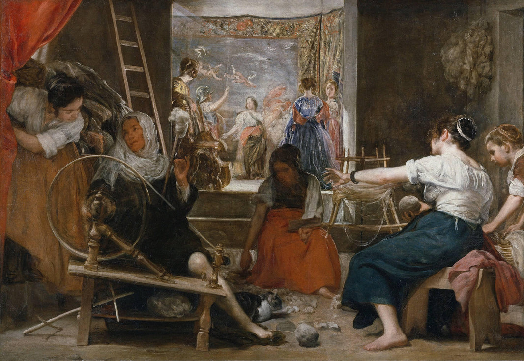The Tapestry Weavers by Diego Velazquez — hand-painted cultural oil painting reproduction on canvas