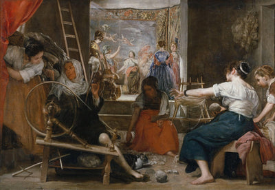 The Tapestry Weavers by Diego Velazquez — oil painting reproduction