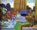 The Tea by Pierre Bonnard — hand-painted abstract oil painting reproduction on canvas