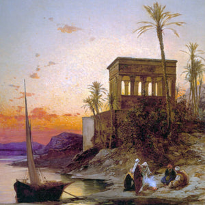 The temple of Trajan on the Nile, Egypt