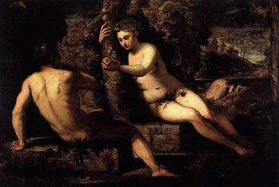 The Temptation of Adam in hallway