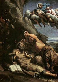 The Temptation of St Anthony Abbot by Annibale Carracci — hand-painted cultural oil painting reproduction on canvas