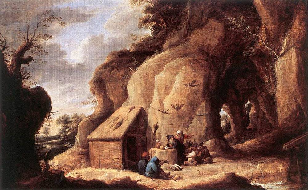 The Temptation of St. Anthony - David Teniers the Younger