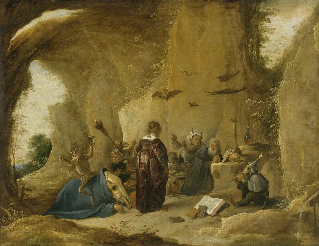 The Temptation of St. Anthony - David Teniers the Younger