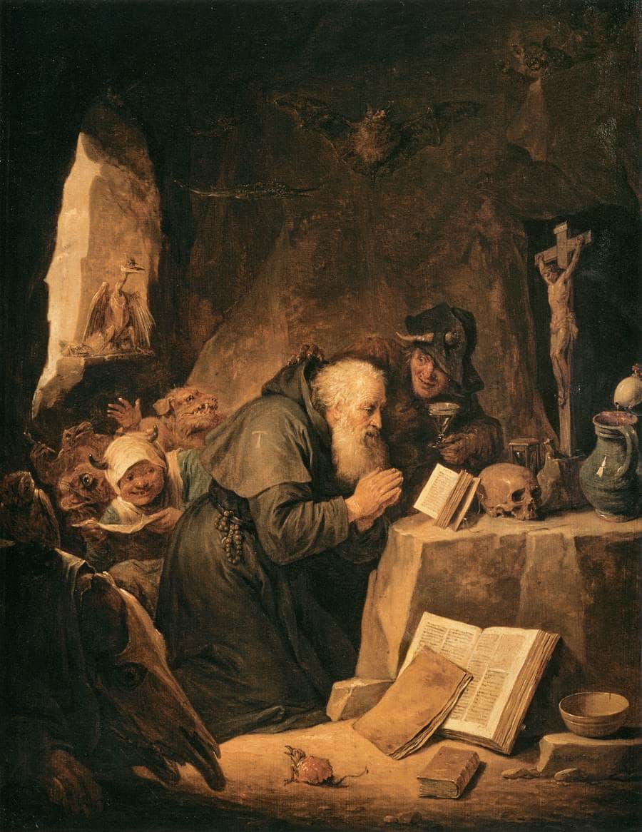 The Temptation of St. Anthony - David Teniers the Younger