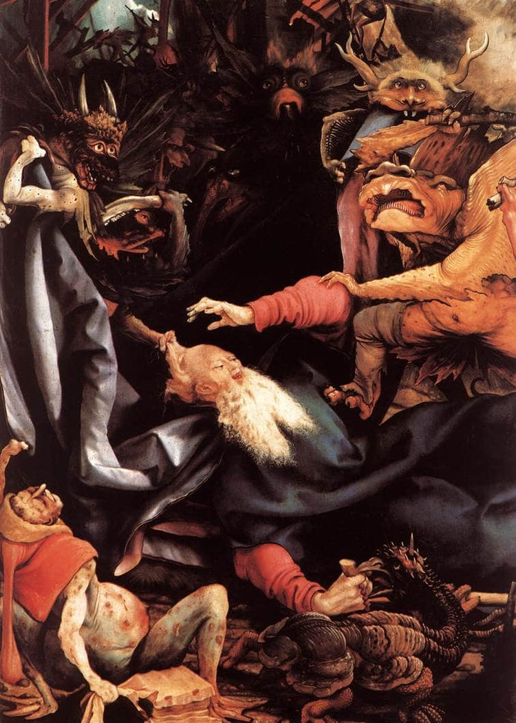 The Temptation of St. Anthony (detail) - Matthias Grünewald