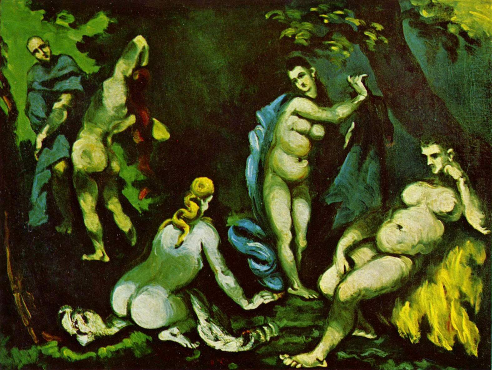 The Temptation of St. Anthony - Paul Cezanne