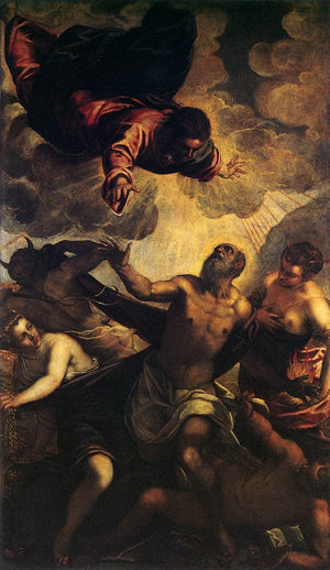 The Temptation of St Anthony - Tintoretto