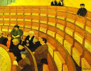 The Third Gallery at The Theatre - Felix Vallotton