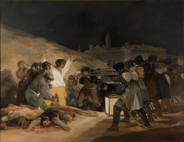 The Third of May 1808 (Execution of the Defenders of Madrid) by Francisco Goya — hand-painted cultural oil painting reproduction on canvas