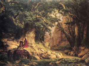 The Thousand-year-old Oak - Karl Lessing