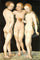 The Three Graces in master bedroom