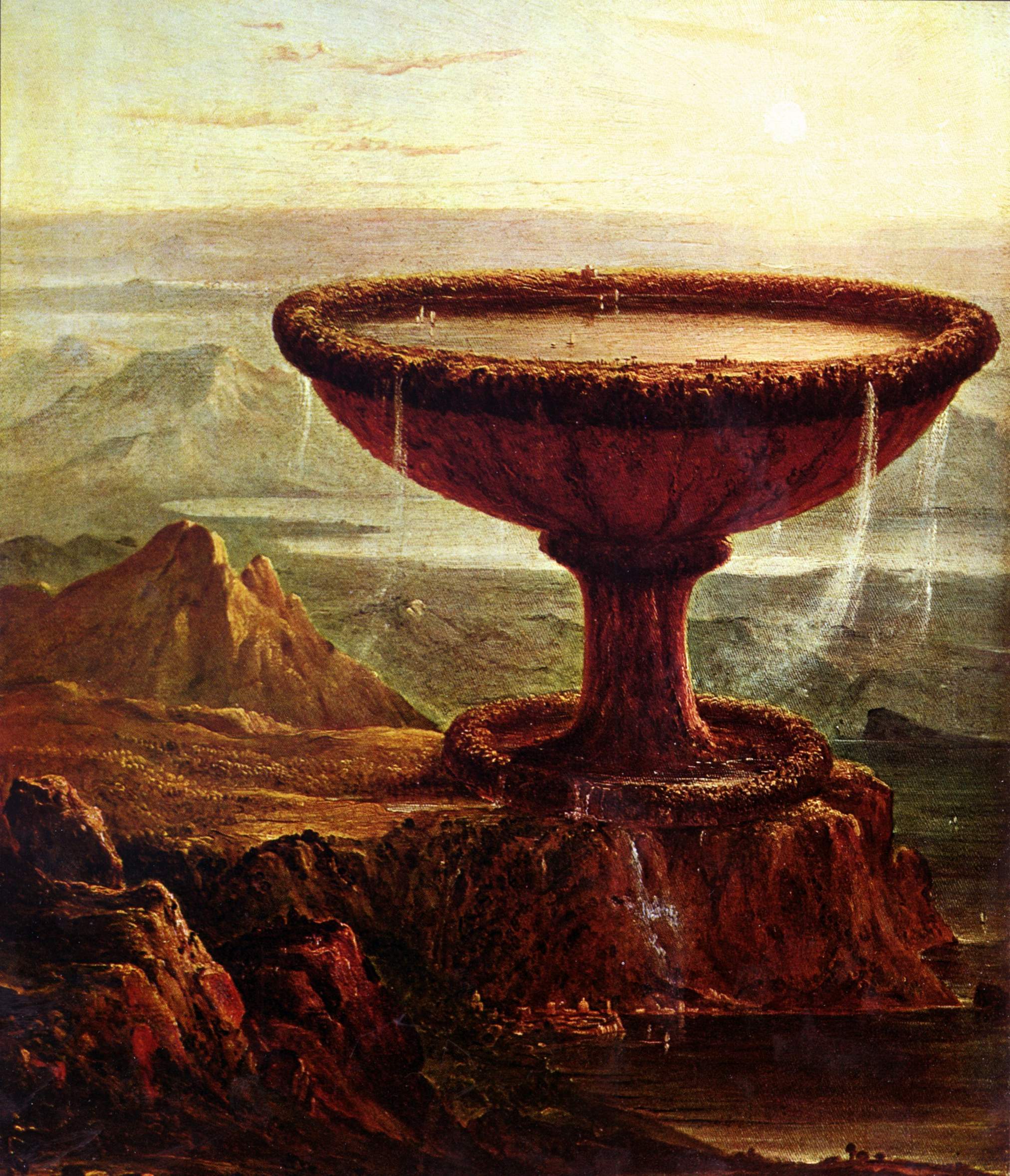 The Titan`s Goblet - Thomas Cole