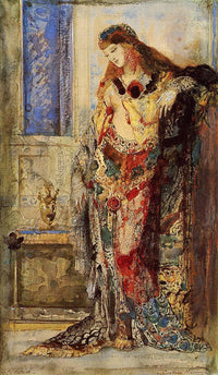 The Toilet by Gustave Moreau — hand-painted portrait oil painting reproduction on canvas