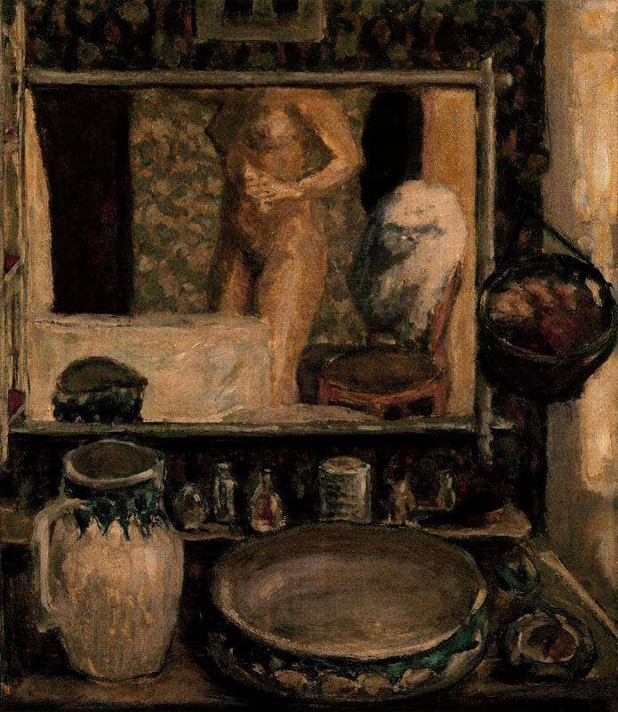 The Toilet by Pierre Bonnard — hand-painted portrait oil painting reproduction on canvas