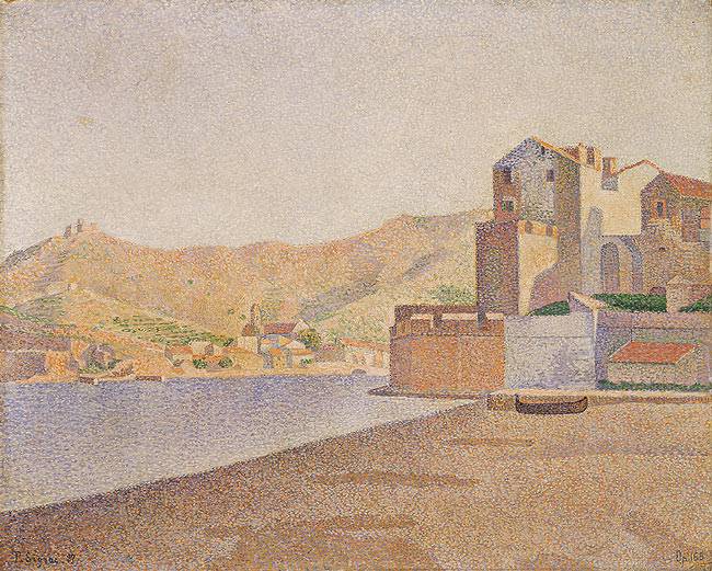 The Town Beach, Collioure - Paul Signac