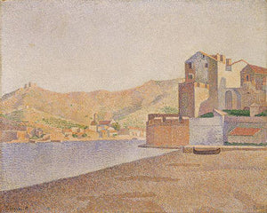 The Town Beach, Collioure - Paul Signac