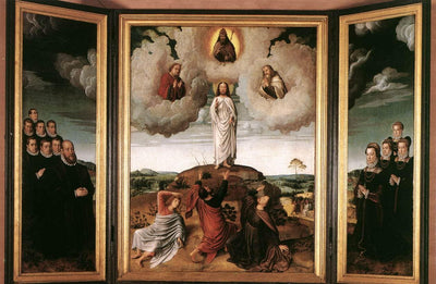 The Transfiguration of Christ by Gerard David — oil painting reproduction