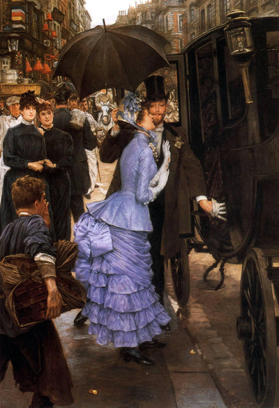The Traveller by James Tissot — oil painting reproduction