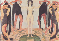 The truth by Ferdinand Hodler — hand-painted abstract oil painting reproduction on canvas