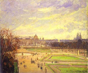 The Tuileries Gardens 2 - Camille Pissarro