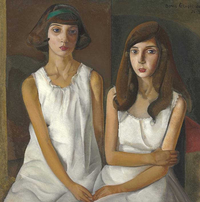 The Twins - Boris Grigoriev