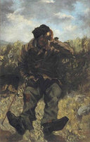 The Vagabond by Gustave Courbet — male oil painting wall art, Romanticism