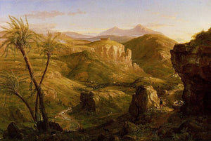 The Vale and Temple of Segeste, Sicily - Thomas Cole