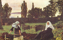 The Vale Of Rest by John Everett Millais — hand-painted landscape oil painting reproduction on canvas