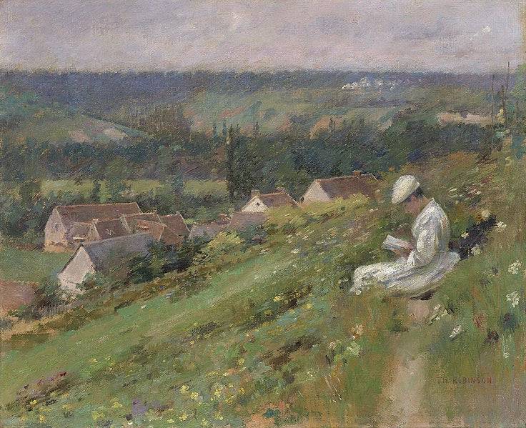 The Valley of Arconville - Theodore Robinson