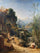 The valley of the mills in Gragnano, Lattari Mountains in study