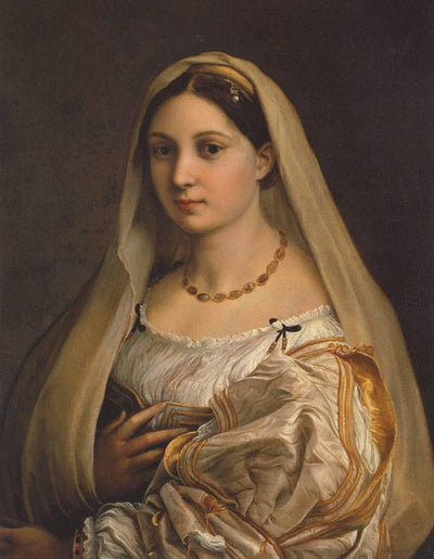 The Veiled Woman, or La Donna Velata in kitchen