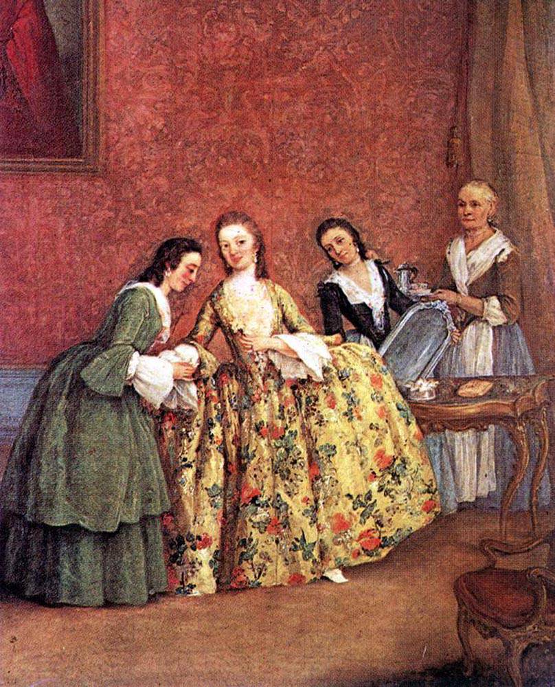 The Venetian Lady's Morning - Pietro Longhi