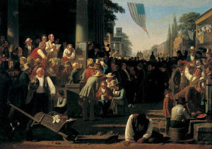 The Verdict of the People - George Caleb Bingham