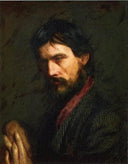 The Veteran (Portrait of Geo. Reynolds) by Thomas Eakins — hand-painted portrait oil painting reproduction on canvas