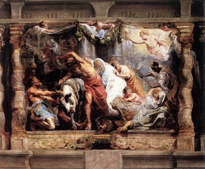 The Victory of Eucharistic Truth over Heresy - Peter Paul Rubens