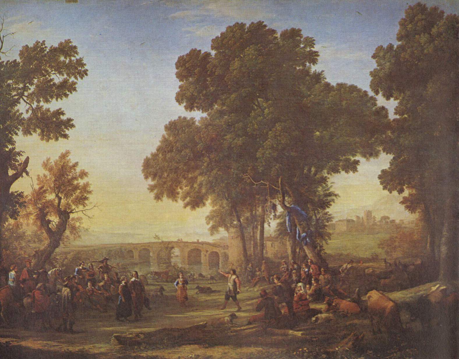 The Village Festival - Claude Lorrain