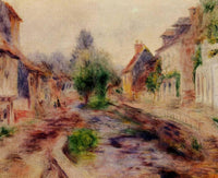 The Village by Pierre-Auguste Renoir — hand-painted landscape oil painting reproduction on canvas