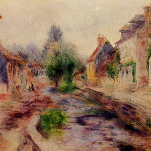 The Village by Pierre-Auguste Renoir — Oil Painting Reproduction