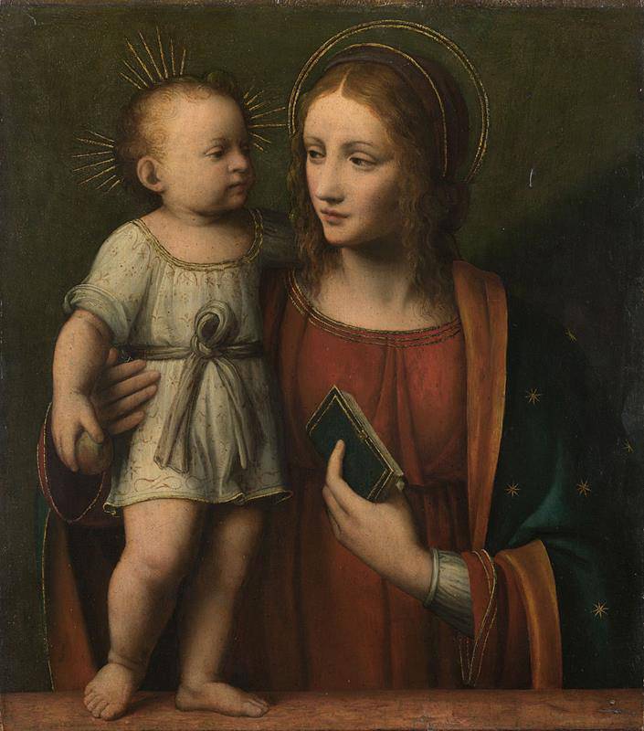 The Virgin and Child - Bernardino Luini