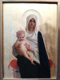 The Virgin of Deliverance by Ernest Hébert — hand-painted cultural oil painting reproduction on canvas